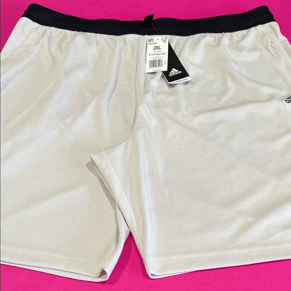 Adidas Aeroready Men's Light Gray Athletic Shorts 🩳 NWT